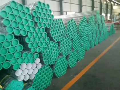 Black Water Supply Plastic Coated Steel Pipe