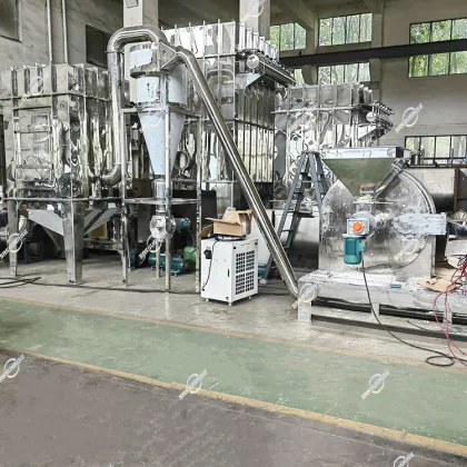 Commercial Pulse Dust Collecting Mill for Grains, Rice, Wheat, and Flour