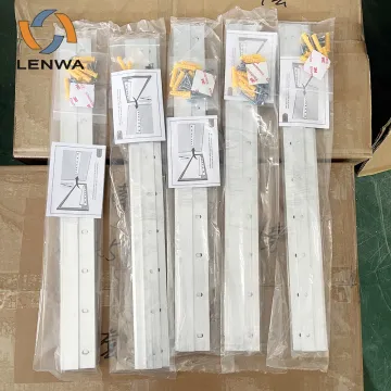 LENWA ALUMINIUM Mirror Hanging Kit - Bunnings NZ Metal French Cleat for Cabinets and Headboards