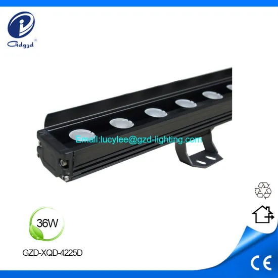 36W RGB alumunim IP65 waterproof led wall washer