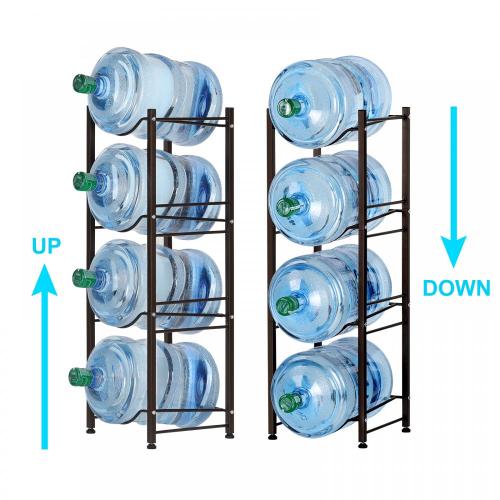 4 Tiers 5 Gallon Water Bottle Holder