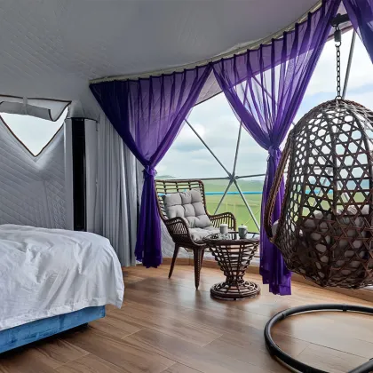 Luxury Glamping Tents: Waterproof Dome Hotels for Outdoor Resorts