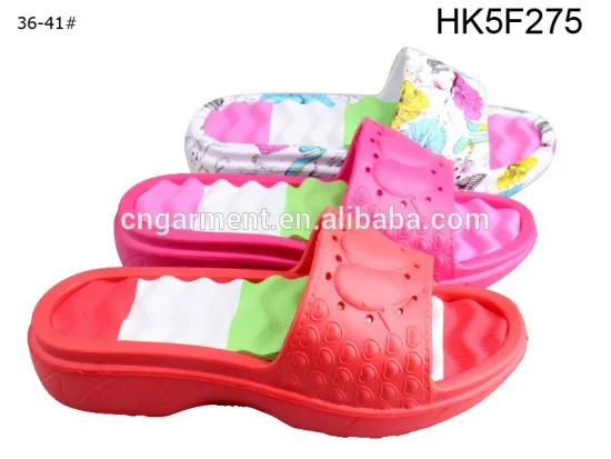 Wholesale beach nude open toe slipper