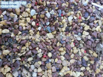 Nanjing Natural Good Quality Polished Multiple Color Gravel Pebble Stone