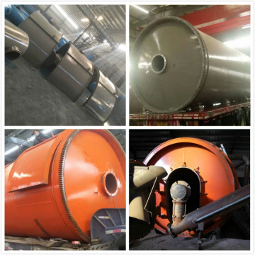 fuel from waste tyres pyrolysis equipment