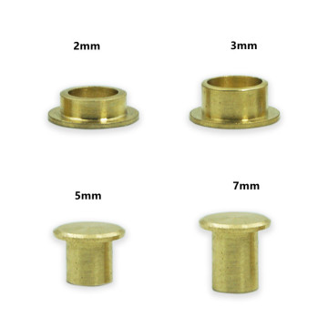 Quartz Clock Parts Replacement: Hand Nut Assortment for Golden Lock Mechanism