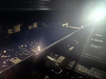 Railway Laser Alignment Liner Measurement Device