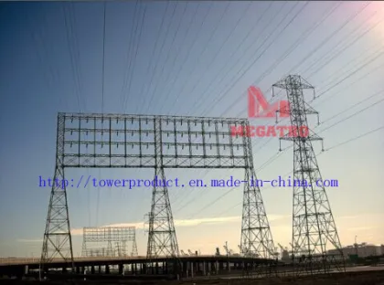 69KV twelve circuit lattice tower