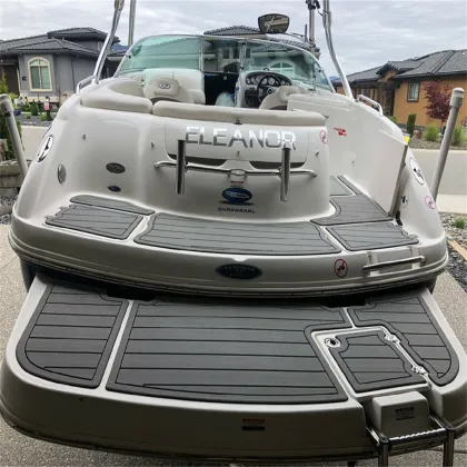 2007 Centurion Enzo 230 Swim Step & Cockpit Boat EVA Faux Foam Teak Deck Floor Pad