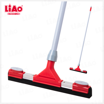 LiAo Floor Squeegee – 35cm EVA Head &130cm Handle