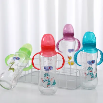 Wholesale BPA-Free Silicone Baby Feeding Bottles, Glass Milk Bottles, and Hands-Free Baby Bottles