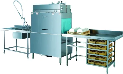 Fully Automatic Tunnel Conveyor Dishwasher Dryer for Catering Industry