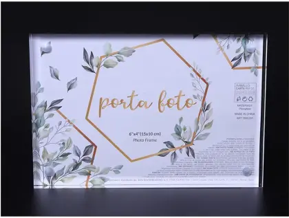 Strong Magnetic Acrylic Photo Frames Crystal Photo Frame