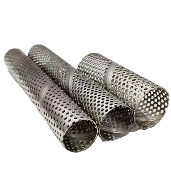 Customized Perforated Stainless Steel Tubes and Filters (304/316) - Perforated Pipe/Cylinder