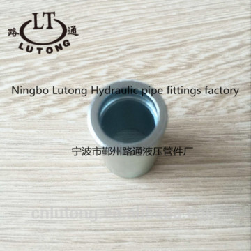 Porfessional Manufacturer Hydraulic hose fitting assembly ferrule for hose for SAE 100 R2AT/DIN 20022 2SN hose
