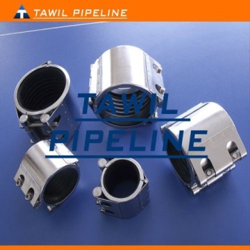 SS 304 316 Stainless Steel repair pipe coupling