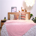 Coral Fleece Blanket Home Textile Durable Indoor Bedding Fleece Coral Blanket Supplier