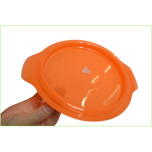 Round Silicone Collapsible Lunch Box Set