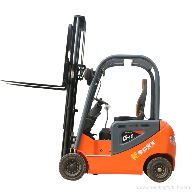 4 Wheel Electric Forklift for sale