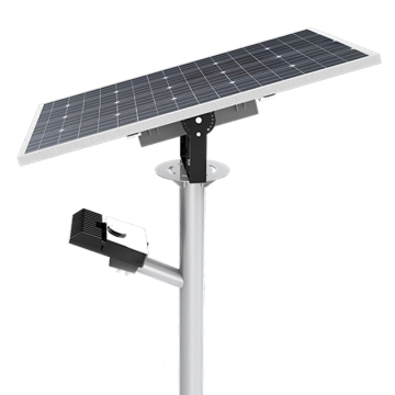120W MONO CRYSTALLIN SOLAR LED GATE LIGHT MED TIME CONTROL