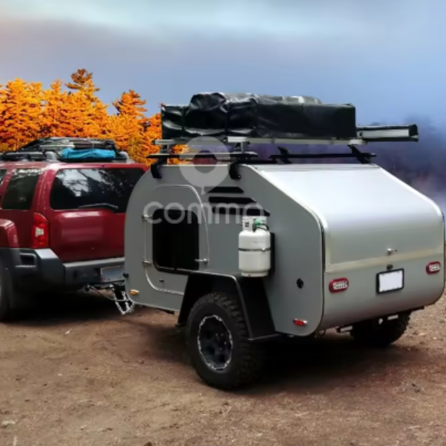 trailer de trailer compacto fora da estrada para caravanas