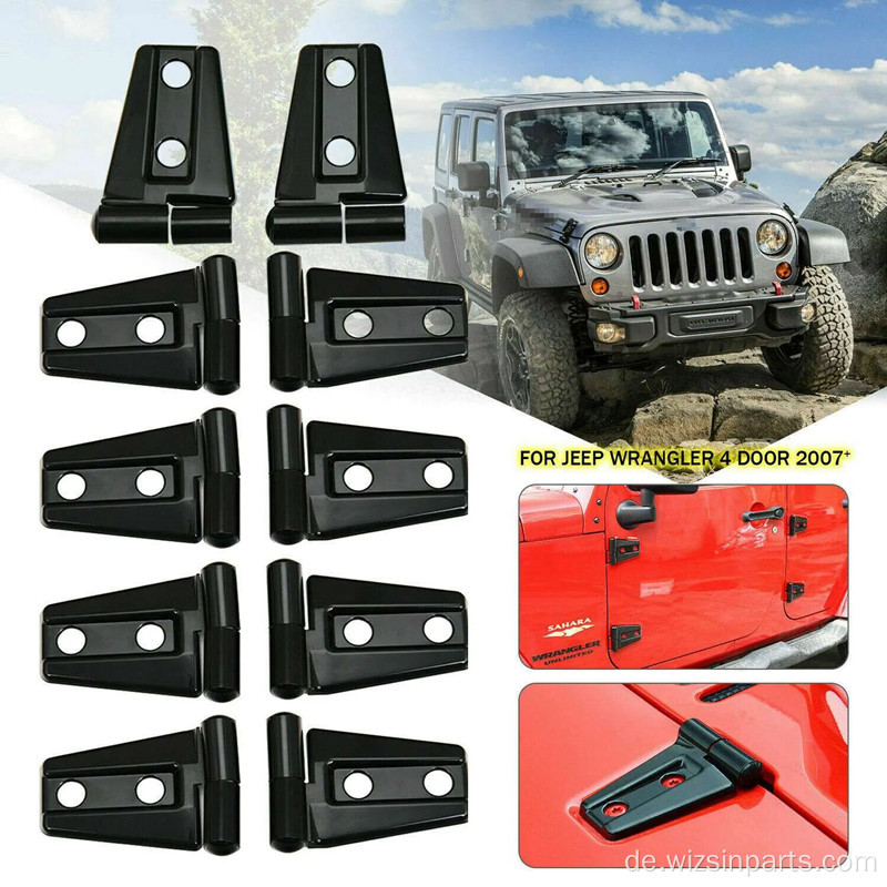 Türscharnierabdeckung für 07-18 Jeep Wrangler JK