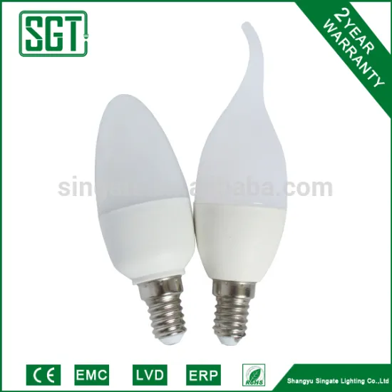 candle light led 2700-6500k led bulbs 7w 6w 5w