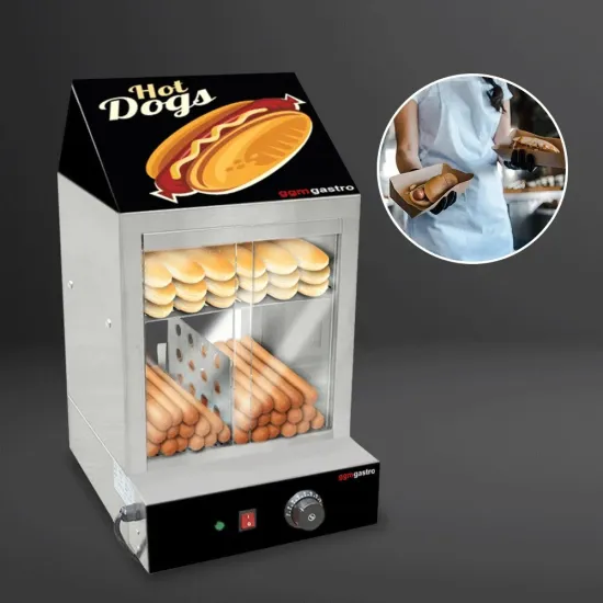 Food Service Machine Commercial Food Warmer Cabinets Hot Dog Display Cabinets