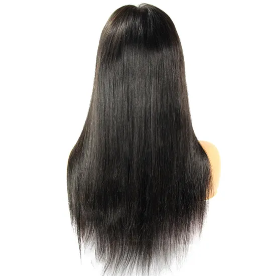 Wholesale cheap wig indian virgin remy hair, lace front wig for  black women human hair
