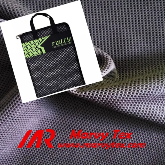 warp knitted nylon mesh lining fabric for handbag