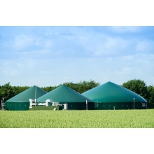 Materiale di membrana biogas con rivestimento Livite 1200gsm in PVC