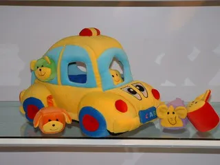 Baby Stuffed Plush Toy Car