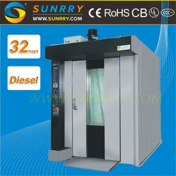 Diesel Rotary Oven 32Trays Rotary Baking Oven Price (SY-RV32D-1 SUNRRY)