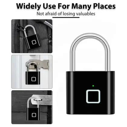 Zinc Alloy Fingerprint Lock: Keyless Anti-Theft Smart Lock