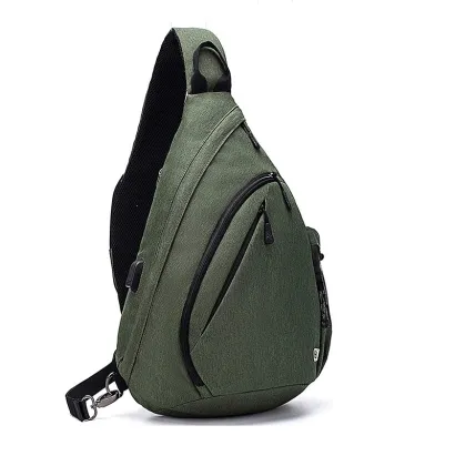 Custom Factory Hot Casual Men's Chest Bag - Simple Shoulder Crossbody Bag