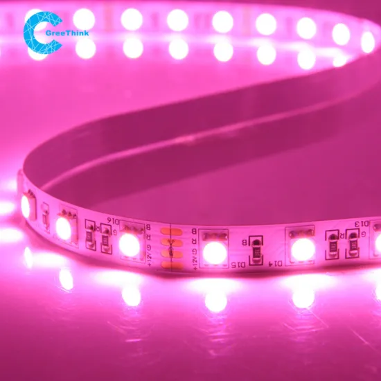 pink led strip lights 12v