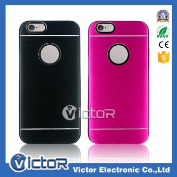 Wholesale 2in1 metal case for iPhone 6s cell phone accessories for iPhone 6