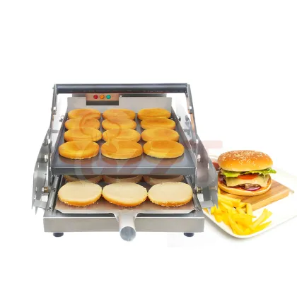 Commercial Electric Burger Bun Toaster Sandwich Maker