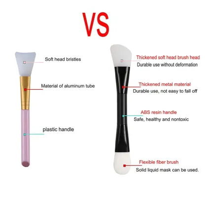 DIY Skincare Facial Mud Mask Applicator Brush