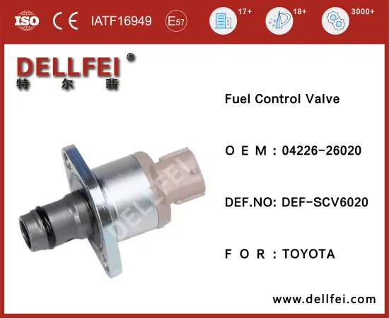 Diesel Fuel Scv Valve 04226-26020 for TOYOTA