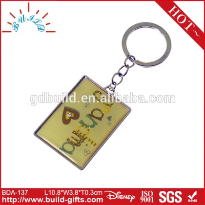 new arrival Custom Metal baltimore raven key chain