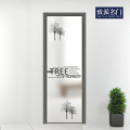 Modern bathroom door swing door