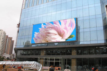 Outdoor P12 Wall Mounted Led Displays Panel Rgb , High Definition