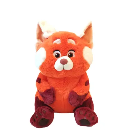 Factory Direct Little Raccoon Orange Stuffed Plush Toys - Customizable Sizes 30cm to 45cm