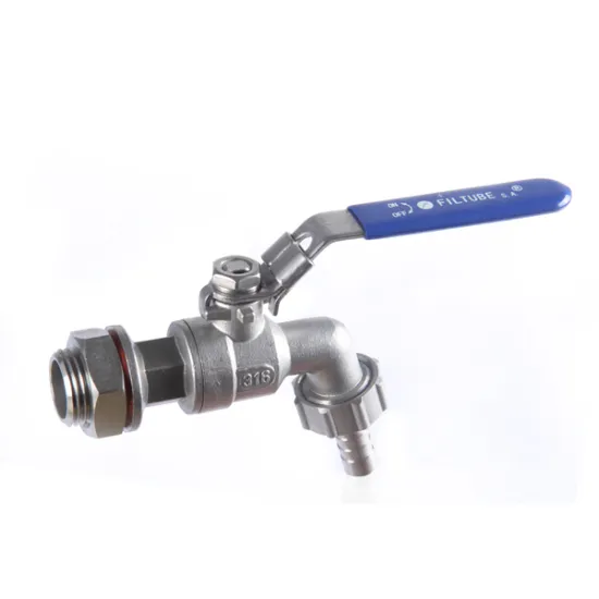 O Ring and Nut Hose Ball Valve