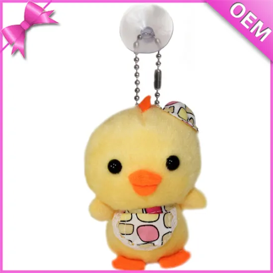 Cute Mini Plush Toy Mini Plush Yellow Duck Toy Pendant