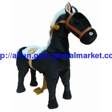Pony Cycle Ride-on Toys Black Knight