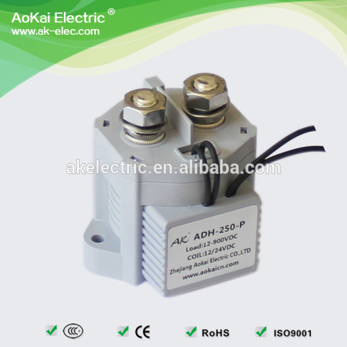 ADH250A-P 24VDC 250A Load 12-900VDC Energy Saving 1NO Dc Contact, For HV Power Supply System AOKAI High Voltage DC Contactor*