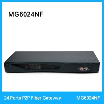24 Ports P2P Fiber E1 VoIP Gateway, High Perfomance, Stable and Good Price VoIP Gateway