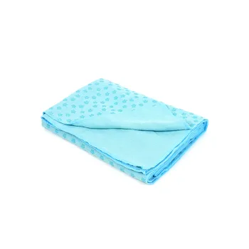 72 inches Wholesale Organic Custom Microfiber Yoga Towel with Silicone Dots